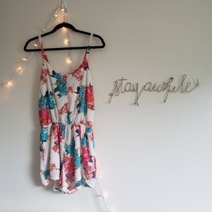 Urban Outfitters Floral Romper
